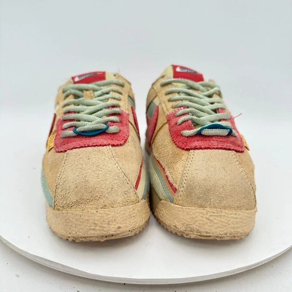 Nike Cortez Union Men Size 5 Women 6.5 DR1413-200 Sesame Clay Dutch Green Shoes